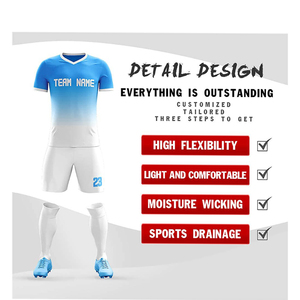 Uniforme de fútbol de alta calidad, camisetas de fútbol por sublimación, diseño de fábrica, camisetas de fútbol, conjunto de camisetas de fútbol, ropa de fútbol - Product Image 3