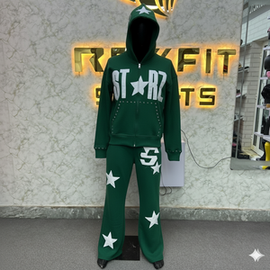 High Quality Wholesale Price Customer Demanded Low Price Zipper Tracksuit For Men Unique Style New Design Mens Tracksuits - Product Image 3