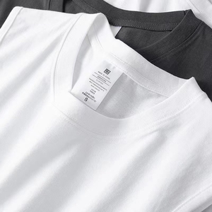 Custom Logo Heavy Cotton Plain Blank GYM Sleeveless T-shirts Printed logo Loose Plus Size Plain <b>Men's</b> <b>Singlet</b> Tank Top Vest - Product Image 6