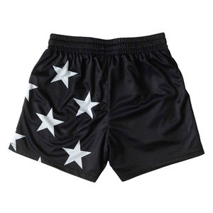 2025 pantalones cortos de lona de ajuste cómodo Unisex logotipo personalizado ecológico transpirable sólido 100% algodón Jogger nadar sudor entrenamiento diario - Product Image 6