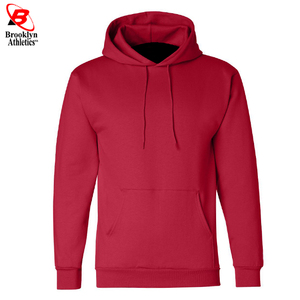 Vente en gros d'usine de sweat à capuche en molleton de coton pour hommes design sportif décontracté avec logo personnalisé pour impression bouffante couleur unie à capuche pour l'hiver - Product Image 3