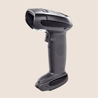 Escáner de Código de Barras 1D Zebra Portátil con Interfaz RS232/USB y Sensor CMOS para Uso Industrial y Comercial, en Stock
