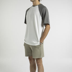 T-shirts Homme en Coton Tricoté pour l'Été, Coupe Décontractée, Imprimés Personnalisables, Manches Courtes, Style Streetwear Uni – Vente en Gros - Product Image 5