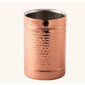 Vino, champán, cobre pulido, cubo de hielo martillado para Bar, cerveza, bebida, cubos de hielo, redondo, de gran tamaño, champán de hielo de cobre - Product Image 3