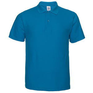 เสื้อยืดโปโลผู้ชายผ้าคอตตอนสี35% สำหรับ165gsm สีล้วนพิมพ์โลโก้ได้ตามต้องการ - Product Image 2