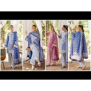 Zainab Chottani '24 LEENA D 4A TC-835 Tahra Lawn Chiffon para Primavera/Verano - Product Image 2