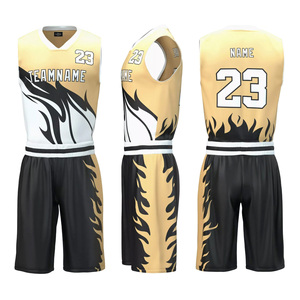 Uniformes de Baloncesto Blancos al por Mayor, Material de Poliéster Asequible de Secado Rápido, Impresión de Logotipo Personalizado Disponible - Product Image 3