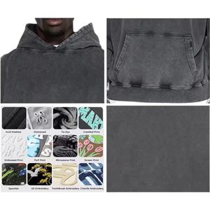 Wholesale Hot Products Custom Logo <b>Fleece</b> <b>Hoodie</b> <b>Men</b> Heavy Wight Plain Thick <b>Fleece</b> <b>Hoodie</b> Customized <b>Fleece</b> <b>Hoodie</b> - Product Image 5