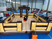 Arena de Rodeo Mecánica Inflable de PVC Personalizable Directo de Fábrica para Eventos al Aire Libre, Parques de Atracciones Comerciales JIALE JL-4037