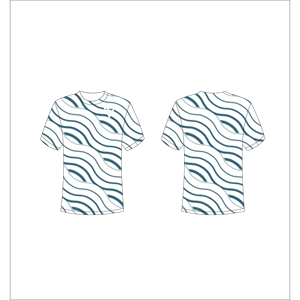 เสื้อยืดลายจุดผู้ชาย แขนสั้น คอกลม สวมใส่สบาย ระบายอากาศได้ดี ลายพิมพ์ดีไซน์ทันสมัย ทรงปกติ Trackstar OEM แบรนด์ส่วนตัว TSI-G05-P0600 - Product Image 3