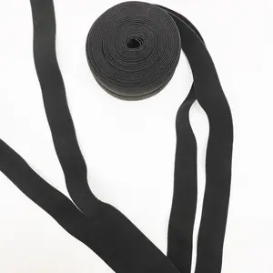 Custom Woven Polyamide Nylon JQ 015 Jacquard Elastic Band For Cycling Clothing Underwear Ribbon Tape Webbing Strap