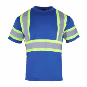Camisetas DE SEGURIDAD reflectantes de visibilidad de alta calidad Crew Fitness Hi Vis Camiseta de seguridad de manga corta Polo Camisa reflectante para niños - Product Image 2