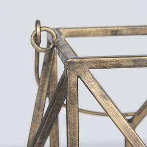 Lanterne en métal haut de gamme, artisanale, style indien, écologique, pour la décoration de la maison, Noël, mariage, Pâques, décoration de ferme, Inde - Product Image 3