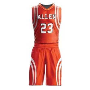 Maillot de basketball professionnel pour homme, imprimé par transfert thermique, anti-transpiration, antibactérien, sans manches, couleur personnalisable - Product Image 1