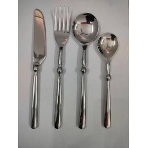 ชุดมีดขัดกระจกแบบทันสมัยชุดเครื่องใช้บนโต๊ะอาหารทำจากสเตนเลสสีเงินเงางามสำหรับเครื่องใช้บนโต๊ะอาหารในบ้าน/โรงแรม - Product Image 6