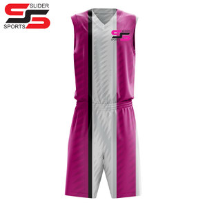 Uniformes de basket-ball personnalisables unisexe de haute qualité pour adultes, couleur unie avec logo, nom de l'équipe, taille plus, uniforme pour adultes - Product Image 1
