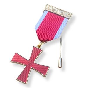 Bijou de poitrine provincial de marque fabriqué en usine Bijou de poitrine de régalia maçonnique personnalisé Bijou de francs-maçons - Product Image 2