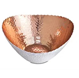 Vente en gros bol à fruits en fonte d'aluminium de qualité supérieure bol à fruits de service avec couleur or - Product Image 3