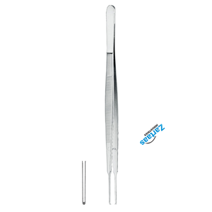 Fórceps de tejido Gerald de acero inoxidable de alta calidad, dientes rectos 1x2, 17cm/6,75 ", fabricante de instrumentos quirúrgicos - Product Image 3