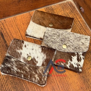 Cartera de cuero de lujo, tarjeteros, monedero para mujer, Mini tarjetero de cuero de vaca genuino, monederos de regalo de diseñador de moda - Product Image 1