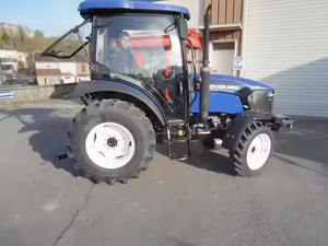 Pour LOVOL M504 Tracteur à roues 4WD d'occasion avec cabine climatisée avec boîte de vitesses de pompe à moteur à noyau-Tracteurs agricoles à vendre - Product Image 4