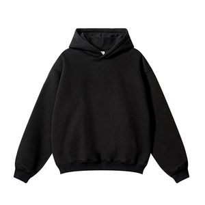 Logo personnalisé 3D pour impression en relief, sweat-shirt en coton polyester épais, taille XXS, poids lourd, col à capuche pour l'automne - Product Image 5