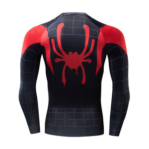 Jiu Jitsu Rashguard BJJ avec logo personnalisé Chemise de compression en spandex imprimée par sublimation uniforme pour le surf MMA - Product Image 4