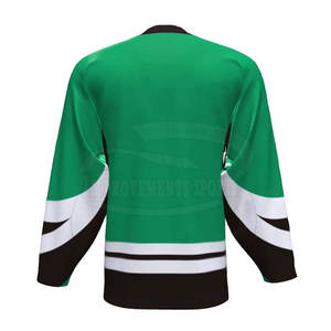Nuevo estilo Deportes Hockey sobre hielo Jersey Diseño personalizado Hockey sobre hielo Jersey Venta al por mayor Hockey sobre hielo Jersey - Product Image 4