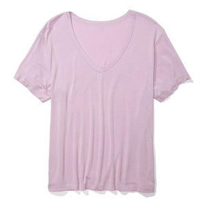 โปรโมชั่นที่กําหนดเอง DTF พิมพ์เสื้อยืดผู้หญิงคุณภาพสูงราคาขายส่งแห้งเร็วผ้าฝ้ายถักเสื้อยืดจากบังคลาเทศ - Product Image 2