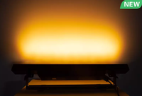 Chine usine oem éclairage de scène blanc chaud ambre sunstrip bar rondelle murale linéaire
