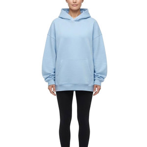 Sweat à capuche oversize pour femme au design moderne, coupe décontractée, tissu doux, vêtement de mode streetwear décontracté - Product Image 1