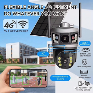 High Definition Wireless <strong>Solar</strong> <strong>Powered</strong> Outdoor Motion Video <strong>Cctv</strong> Camera Ptz Best <strong>Solar</strong> <strong>Cctv</strong> 4G Wifi Camera - Product Image 1