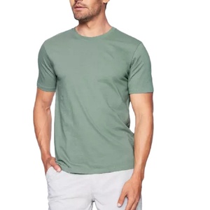 Meilleure qualité 100% coton T-shirt pour hommes Premium OEM approvisionnement direct d'usine les plus vendus tissu tricoté à manches courtes - Product Image 3
