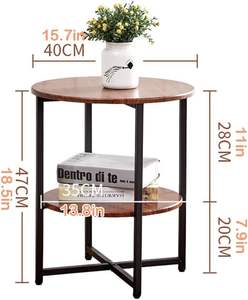 Table élégante en métal faite à la main avec finition de qualité supérieure, parfaite pour les meubles de bureau à domicile et de salon - Product Image 1
