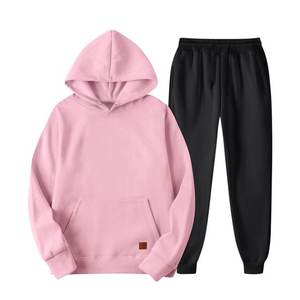 Trajes de chándal para mujer Chándales de 2 piezas Jogger Bolsillos laterales Transpirable Tallas grandes Comodidad Con capucha Invierno Manga larga Cuello deportivo - Product Image 5