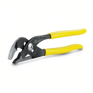 Juego de 8 alicates ajustables Stanley con revestimiento de PVC, mango de plástico de agarre suave y superficie de mordaza dentada para diversas tareas - Product Image 2