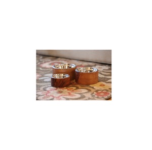 Bol pour animaux de compagnie de qualité supérieure, en bois massif et en métal, à double paroi, pour chiens et chats, nouveau style élégant, fabricant en gros - Product Image 1