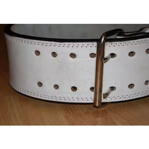 Ceinture de musculation en cuir de vache respirante et légère pour la musculation et la musculation - Product Image 2