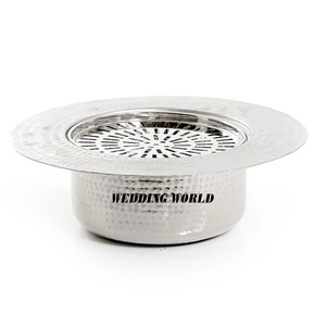 Chauffe-cafetière en métal doré de qualité supérieure Fait à la main Dallah Chauffe-théière de cuisine de forme ronde - Product Image 4