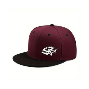 Casquette de camionneur pour activités de plein air, lavée, à visière plate, casquette de baseball réglable, casquette à visière plate unisexe, casquette hip-hop - Product Image 4