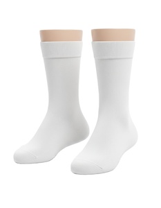 Chaussettes décontractées en coton peigné compact et confortable avec un revers confortable, peuvent être fabriquées avec votre logo et votre marque personnalisés en tant que OEM - Product Image 1