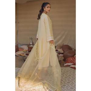 Conjunto de Camisa y Dupatta Chiffon Sorbet Elegance para Primavera/Verano - Product Image 3