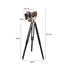 Lámpara de pie de trípode decorativa para suelo Lámpara y luces modernas ajustables Precio al por mayor Lámparas de trípode decoradas Decoración de interiores - Product Image 5