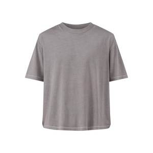 Camiseta de punto de algodón 100% de corte regular para hombre con mangas cortas de secado rápido para hombres grandes - Product Image 4