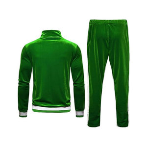 À la mode Unique Design Hommes Velours Survêtement Solide Motif Respirant Léger 100% Coton Casual Hiver Utilisation - Product Image 3