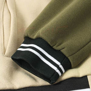 Veste en laine légère et élégante de haute qualité pour homme, avec lettrage, pour l'hiver, conception personnalisée, service OEM - Product Image 5