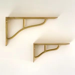Soportes de Pared de Latón Sólido 2026, Soportes Metálicos de Latón de Alta Calidad, Elegantes para Decoración del Hogar y Hoteles - Product Image 3