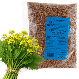 Semillas de Mostaza Blanca para Cultivo Festina 250g, Artículos de Jardinería - Product Image 1