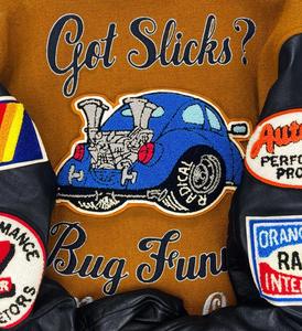 Veste d'hiver pour hommes de haute qualité en laine polaire légère avec serviette Letterman en cuir brodé nouveau Design en gros - Product Image 3