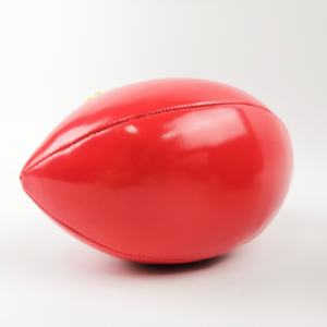 Personnalisé taille officielle ballon de rugby PVC TPU PU cuir et caoutchouc football américain cousu à la machine avec logo - Product Image 2